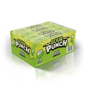 Sour Punch Apples Straws 2oz 24ct